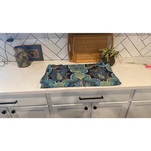 Pottery Barn Linden Paisley shams pillow cases Euro 26x26